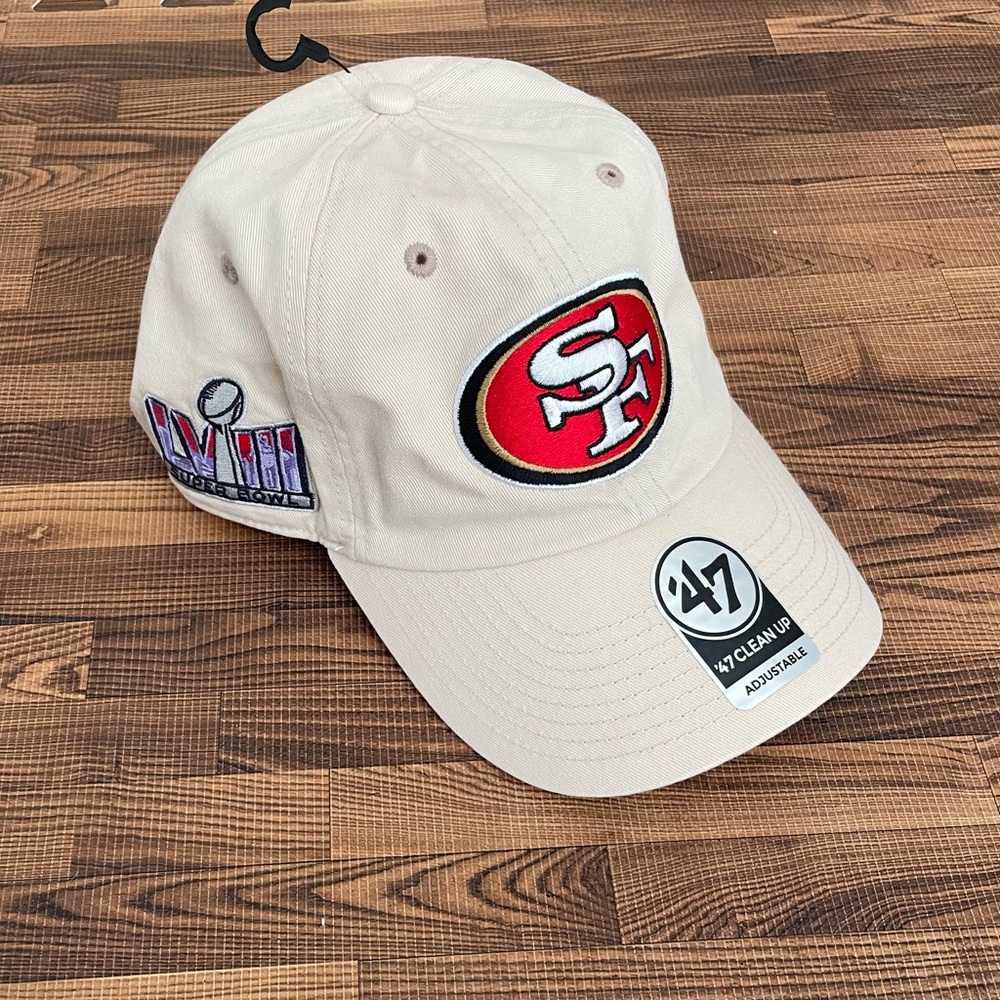 NWT San Fransisco 49ers Tan Hat SuperBowl LVII